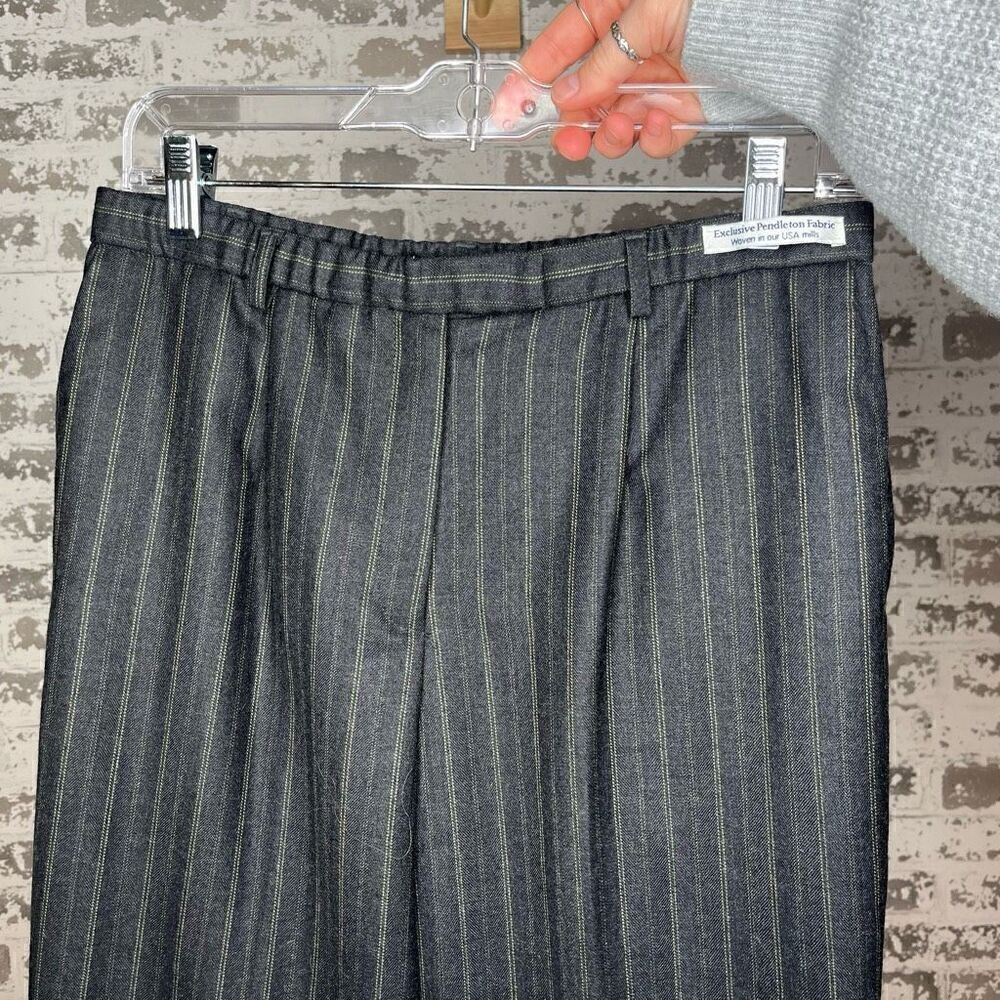Pendleton | women pin striped dress pant wool